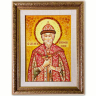 Икона Великий Князь Всеволод из янтаря