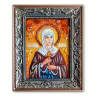 Икона Марина (Маргарита) из янтаря