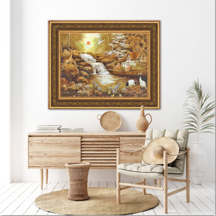 Пейзаж - Сказочная природа из янтаря