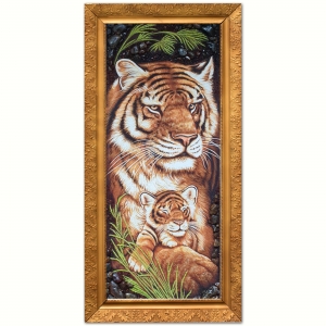Картина Тигрица с тигренком