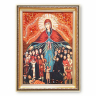 Икона Покрова из янтаря