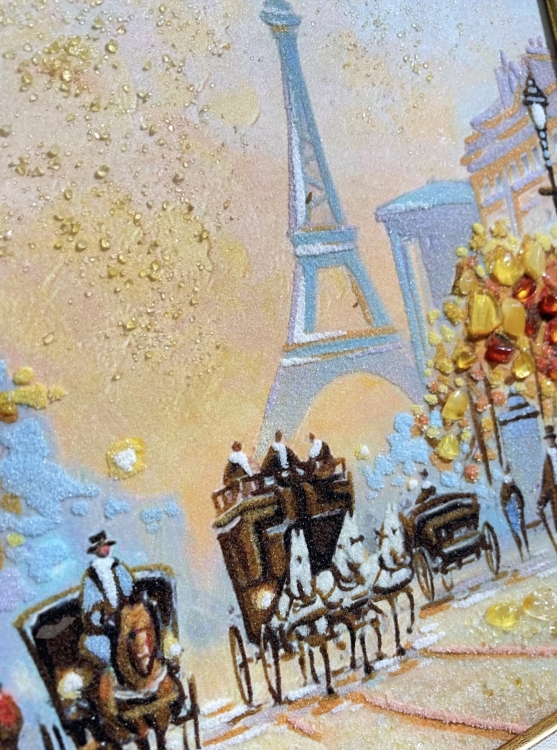 Пейзаж - Французский променад из янтаря