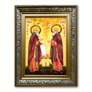 Икона Зосима и Савватий Соловецкие