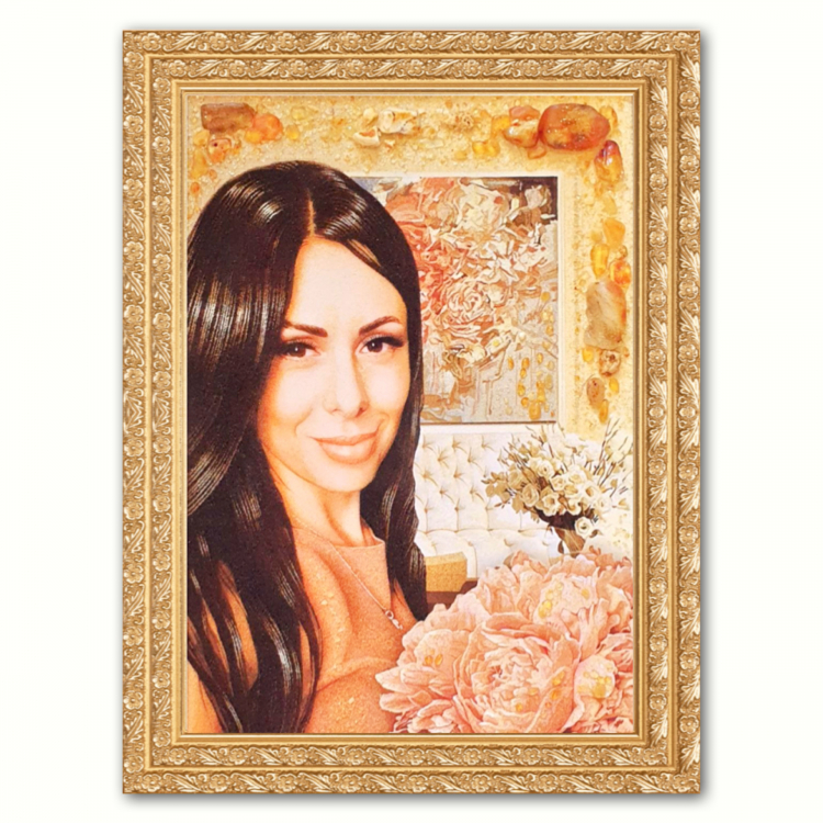 Пример портрета 1 из янтаря