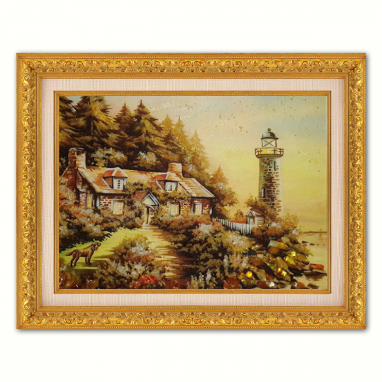 Пейзаж - Маяк из янтаря