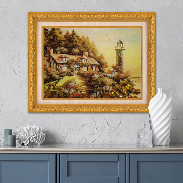 Пейзаж - Маяк из янтаря