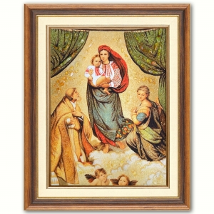 Икона Сикстинская мадонна