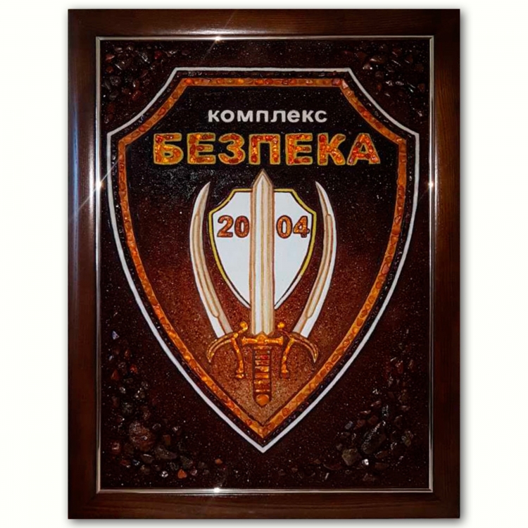 Картина - Примеры логотипов из янтаря