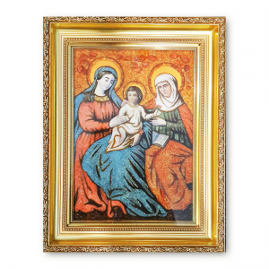 Икона Святые Анна, Мария и младенец Иисус