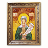 Икона Святая Дария Римская из янтаря