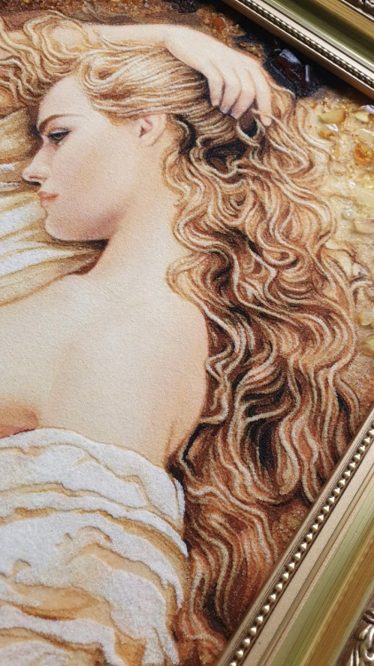 Картина Утро невесты из янтаря