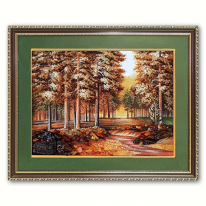 Пейзаж - Ручей в сосновом лесу