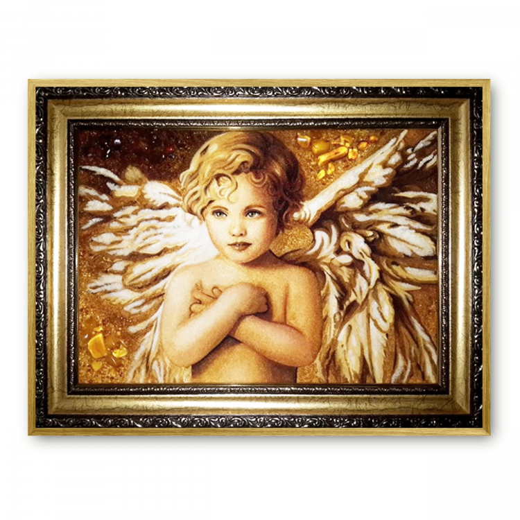 Мальчик ангел из янтаря