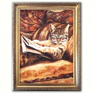 Картина Умный кот