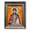 Ікона Князь Дмитрій з бурштину