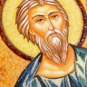 Ікона Андрій Первозваний з бурштину