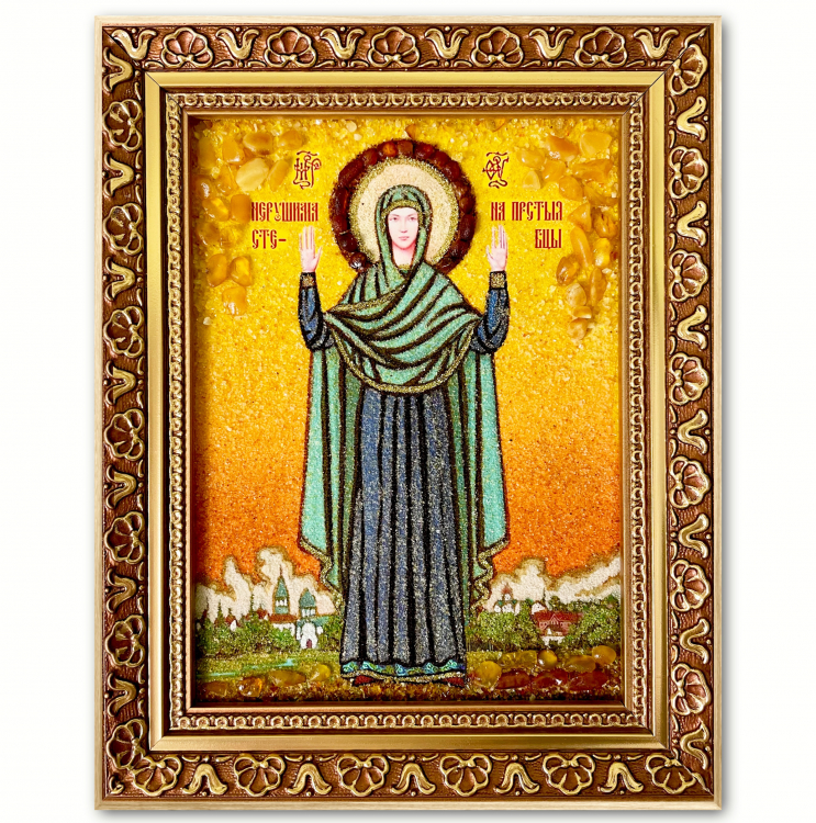 Ікона Непорушна стіна з бурштину