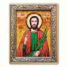 Ікона Іоанн Сочавський з бурштину