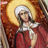 Ікона Оксана з бурштину Ікона Оксана з бурштину