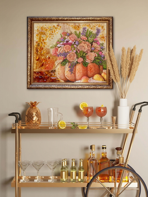 Картина Осінній етюд з бурштину