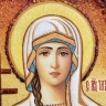 Ікона Тетяна з бурштину