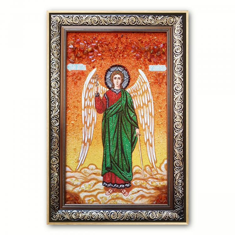 Янгол Охоронець з бурштину