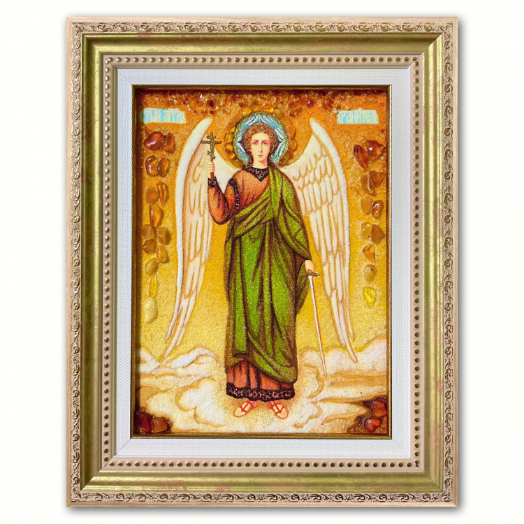 Янгол Охоронець з бурштину