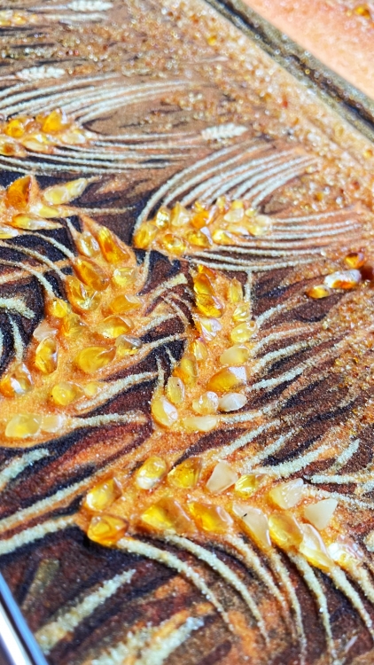 Пейзаж - Пшеничне поле з бурштину