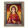Ікона Любов Римська з бурштину