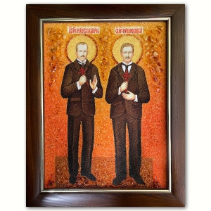 Ікона Святі юристи Іван Ковшаров та Юрій Новицький