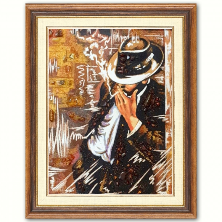 Картина Джентельмен з бурштину