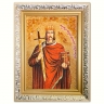 Ікона Володимир Великий князь з бурштину